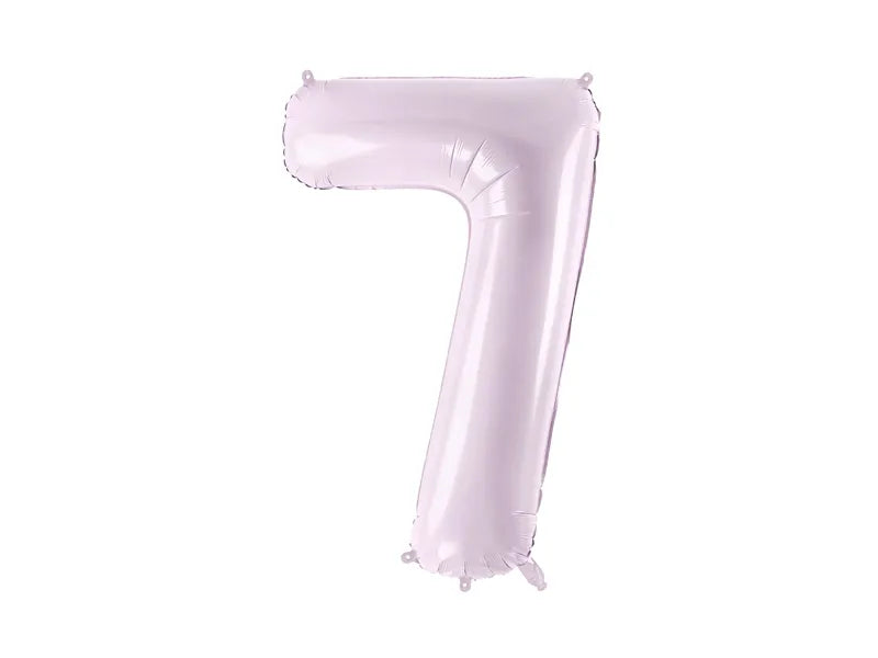 Palloncino figura 7 anni viola vuoto 72 cm