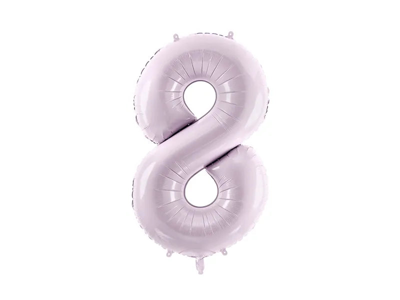 Palloncino 8 anni viola vuoto 72 cm