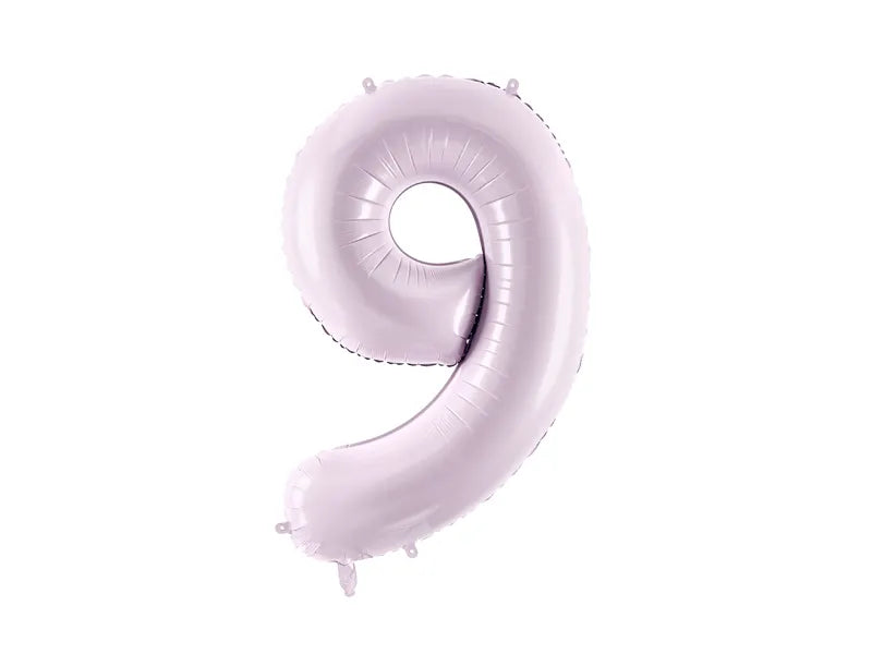 Palloncino figura 9 anni viola vuoto 72 cm