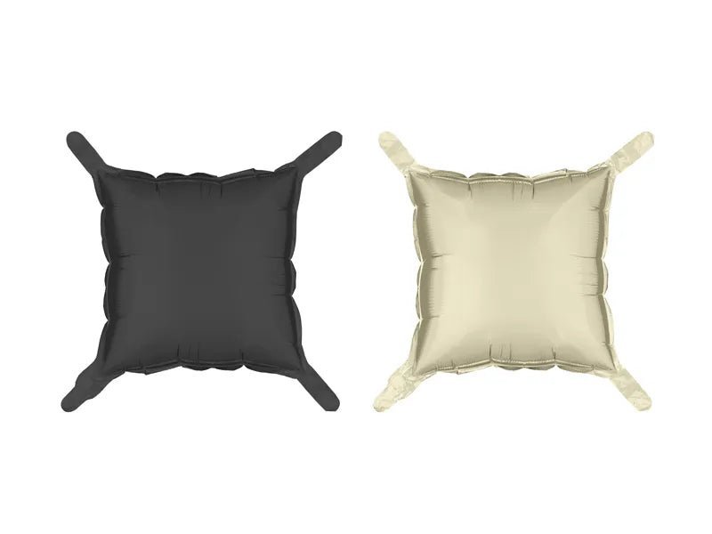 Palloncino nero oro 35cm 4pz