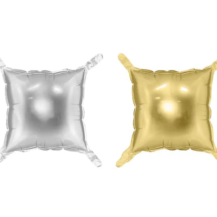 Palloncino oro argento 35cm 4pz