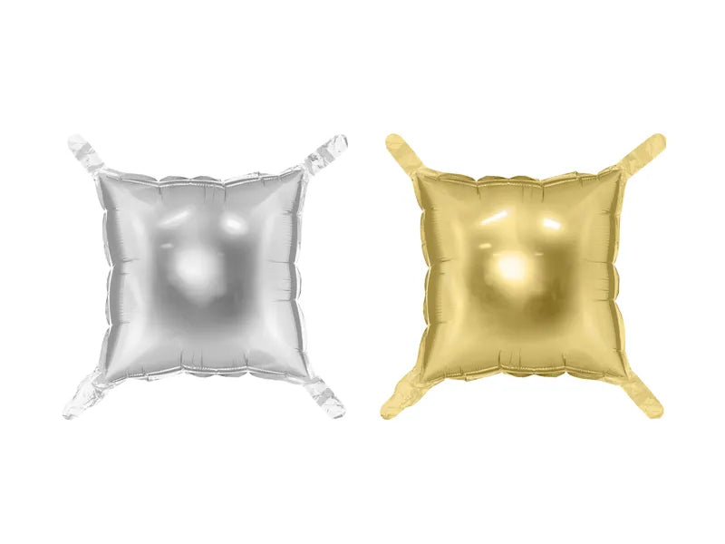 Palloncino oro argento 35cm 4pz