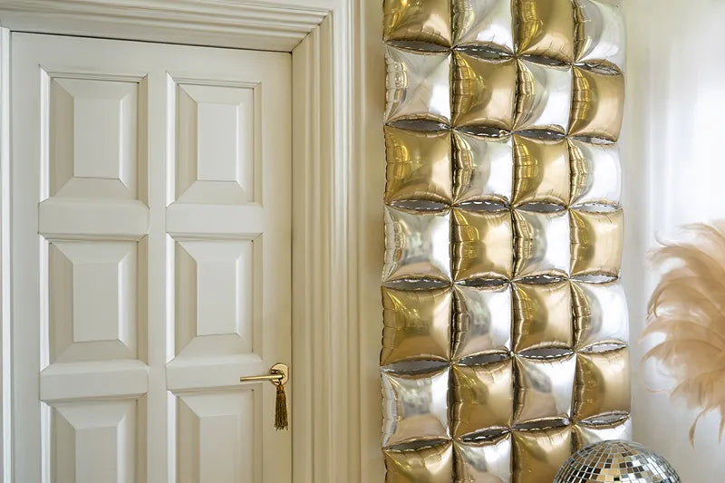 Palloncino oro argento 35cm 4pz