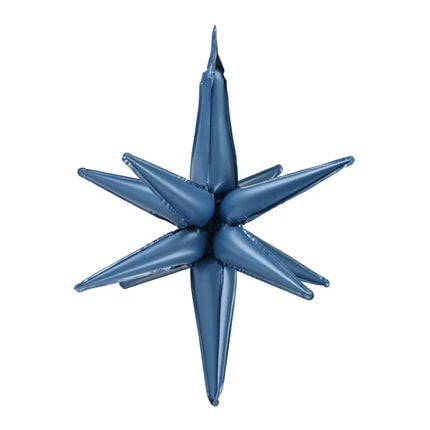 Palloncino a stella blu 1,05 m