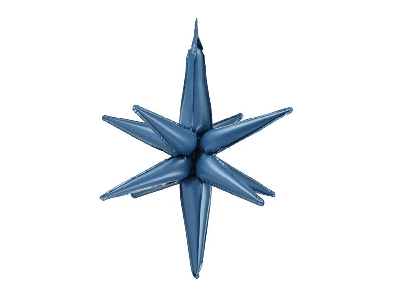 Palloncino a stella blu 1,05 m