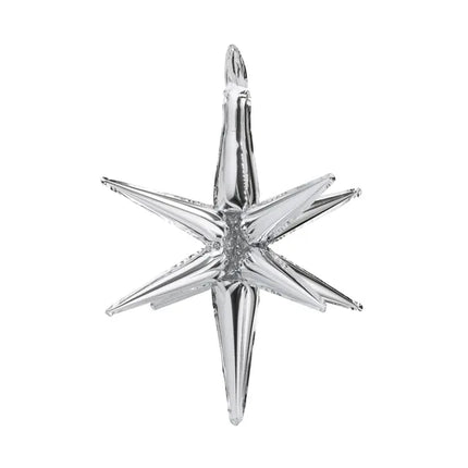 Palloncino Star Silver 70cm