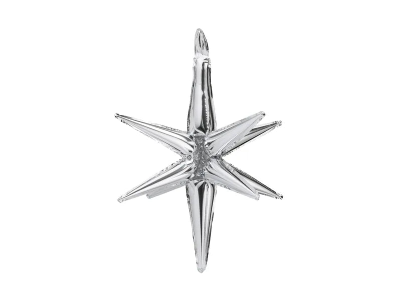 Palloncino Star Silver 70cm