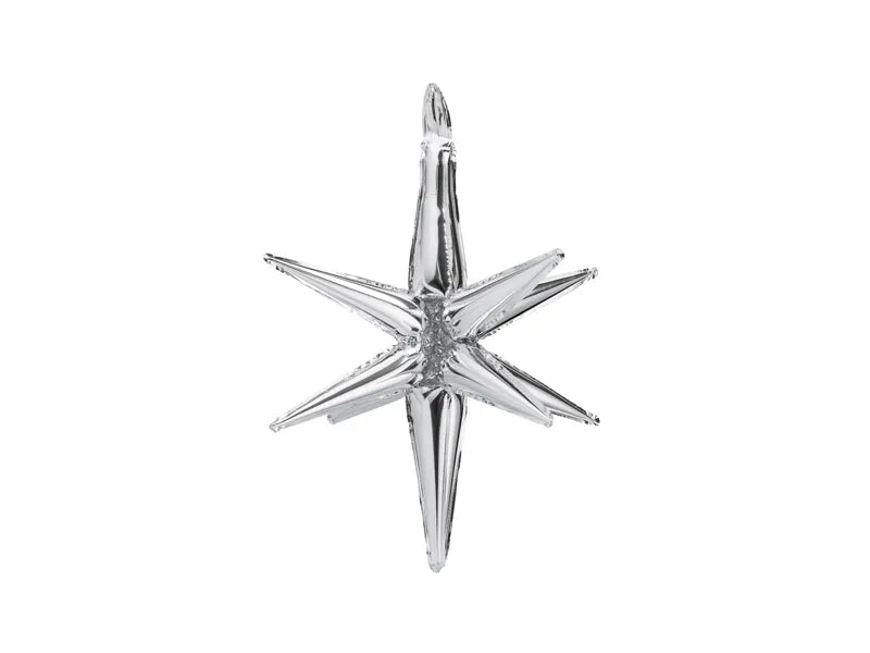 Palloncino Star Silver 50cm