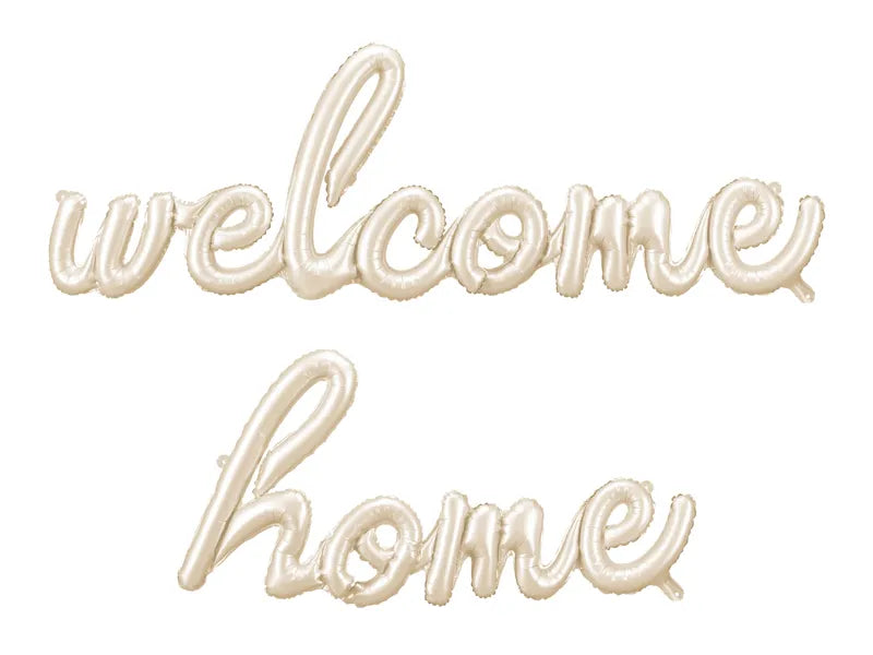 Set di palloncini Welcome Home Beige 3,35 m