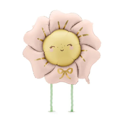 Palloncino a elio a fiore rosa vuoto 1,4 m