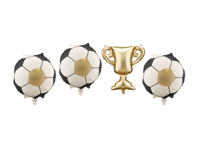 Palloncini calcio 33cm 4pz