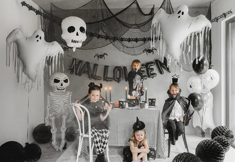 Palloncino Foil Skeleton XXL, 46x129 cm, misto