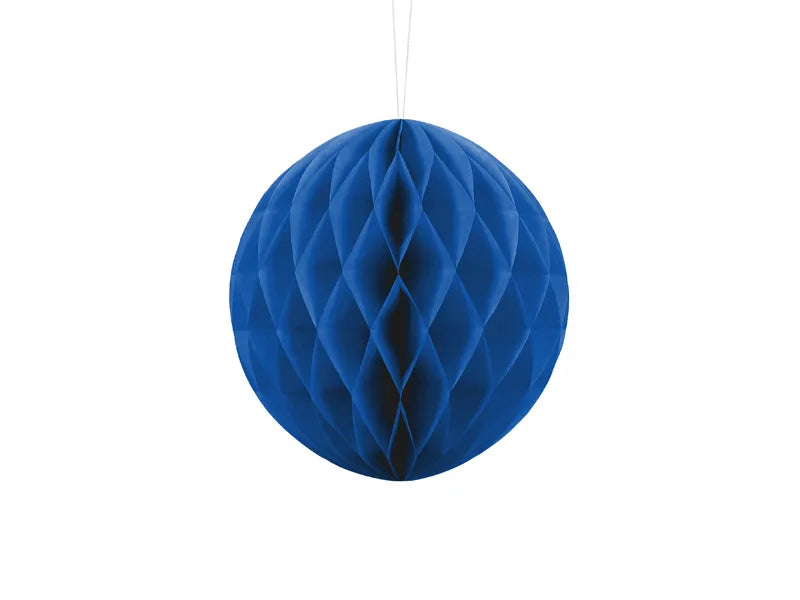 Palla a nido d'ape, blu, 20 cm