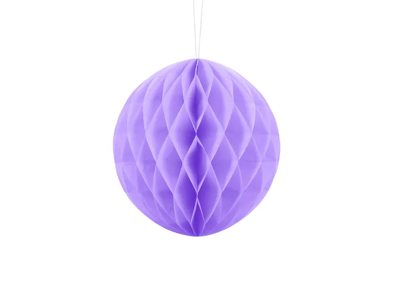 Palla a nido d'ape, lilla, 20 cm
