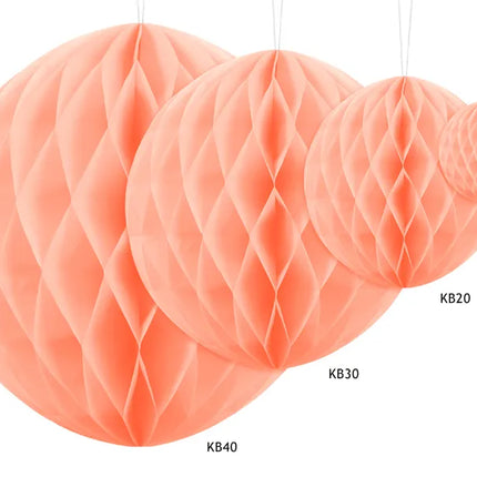 Nido d'ape rosa 20 cm