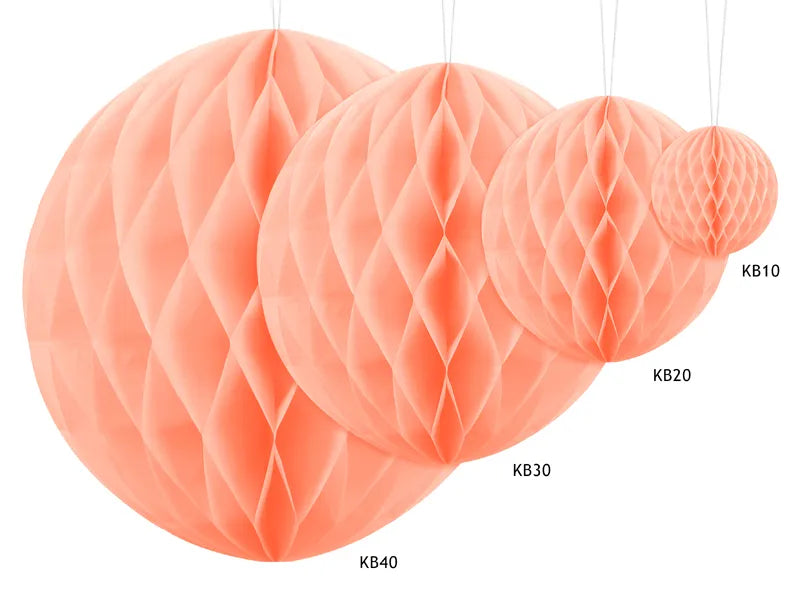 Nido d'ape rosa 20 cm