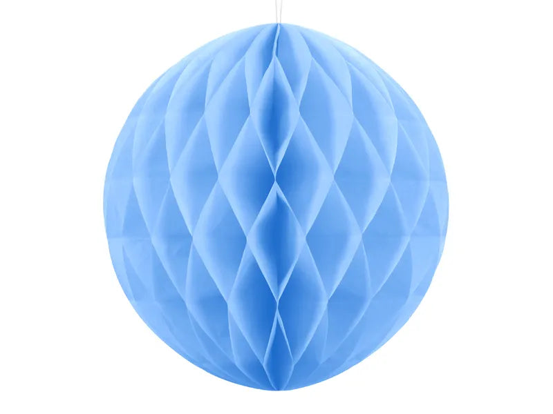 Palla a nido d'ape, azzurro, 40 cm