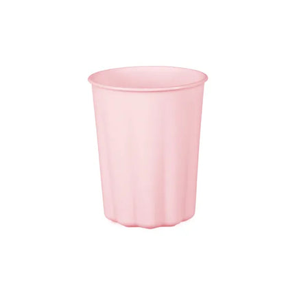Bicchieri di plastica rosa 220ml 4pz