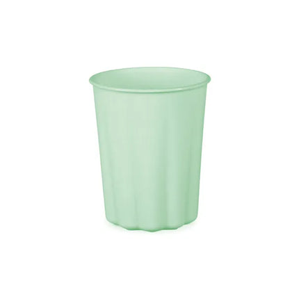 Bicchieri turchesi in plastica 220ml 4pz