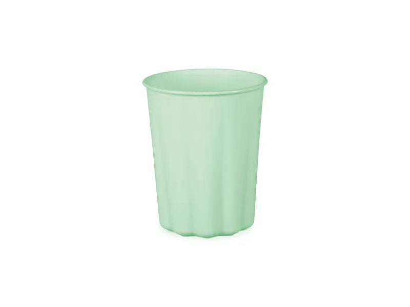 Bicchieri turchesi in plastica 220ml 4pz