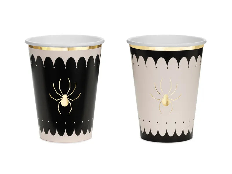 Tazze Halloween Spider 400ml 6pz