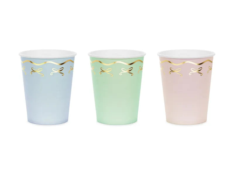 Tazza colorata Pastello 220ml 6pz