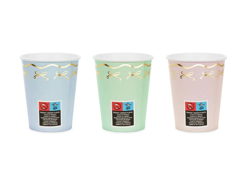 Tazza colorata Pastello 220ml 6pz