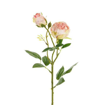 Fiore finto rosa 55 cm