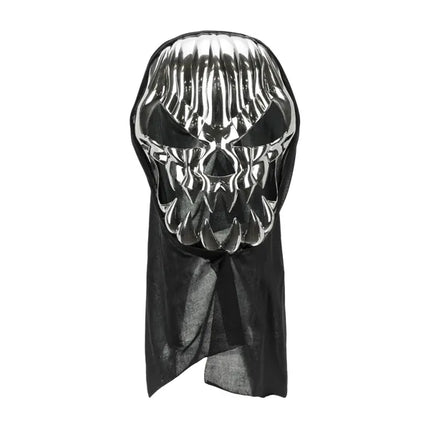 Maschera con teschio, 18,5x24,5 cm, misto