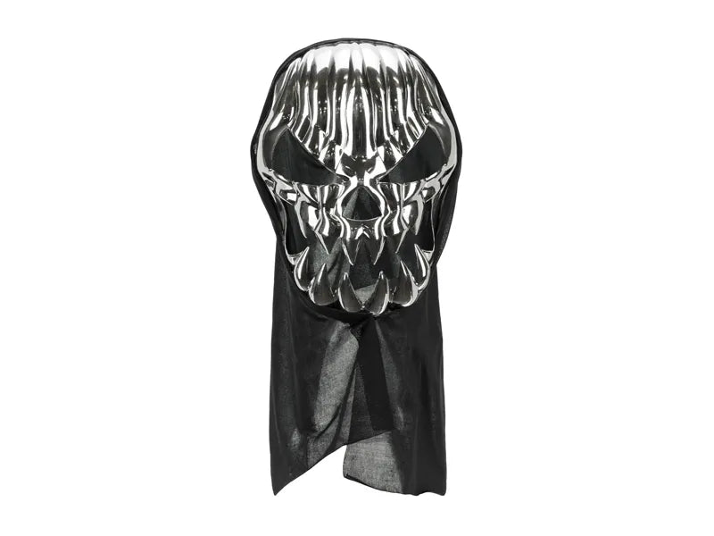 Maschera con teschio, 18,5x24,5 cm, misto