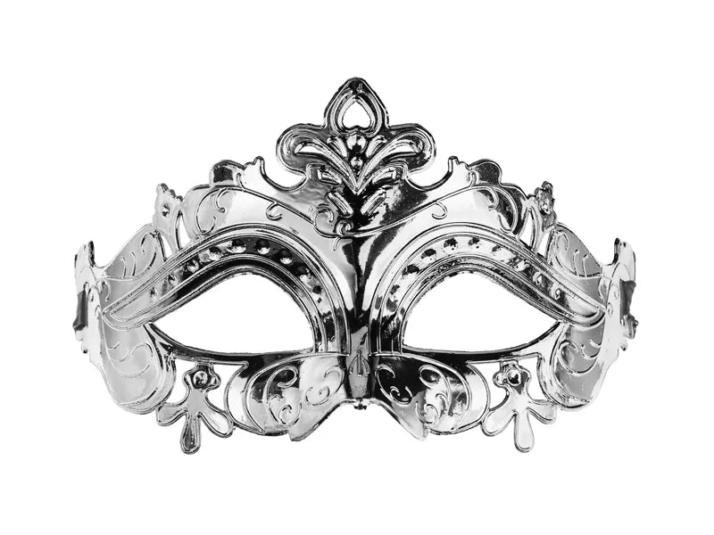 Maschera per occhi veneziana in argento