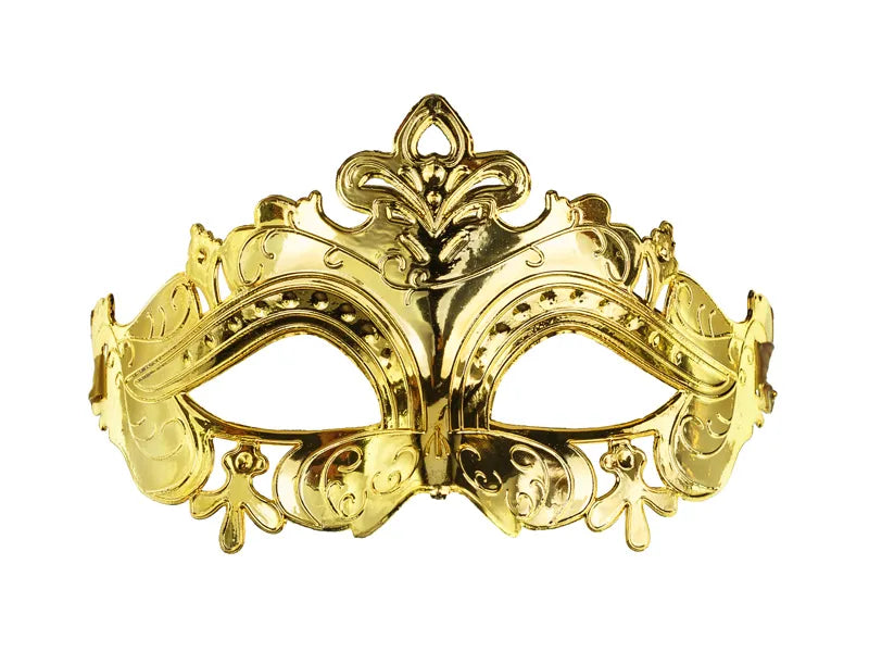 Maschera occhi veneziana dorata