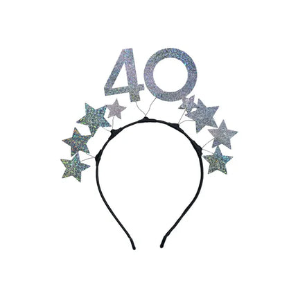 Cerchietto 40 Anni Argento