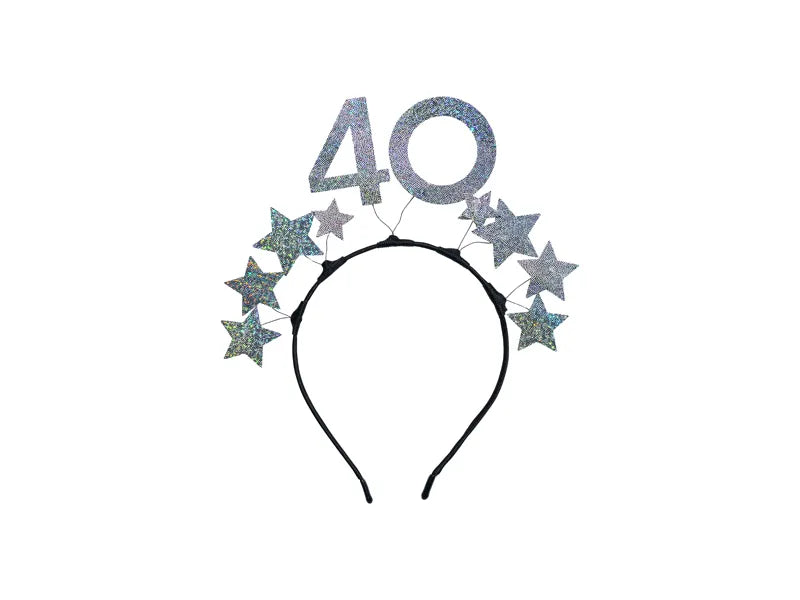 Cerchietto 40 Anni Argento
