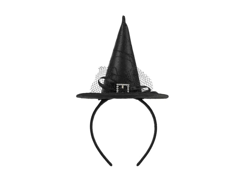 Cerchietto da strega Cappello da strega nero