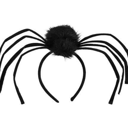 Cerchietto per capelli di Halloween Ragno Nero