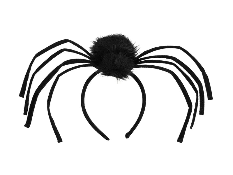 Cerchietto per capelli di Halloween Ragno Nero