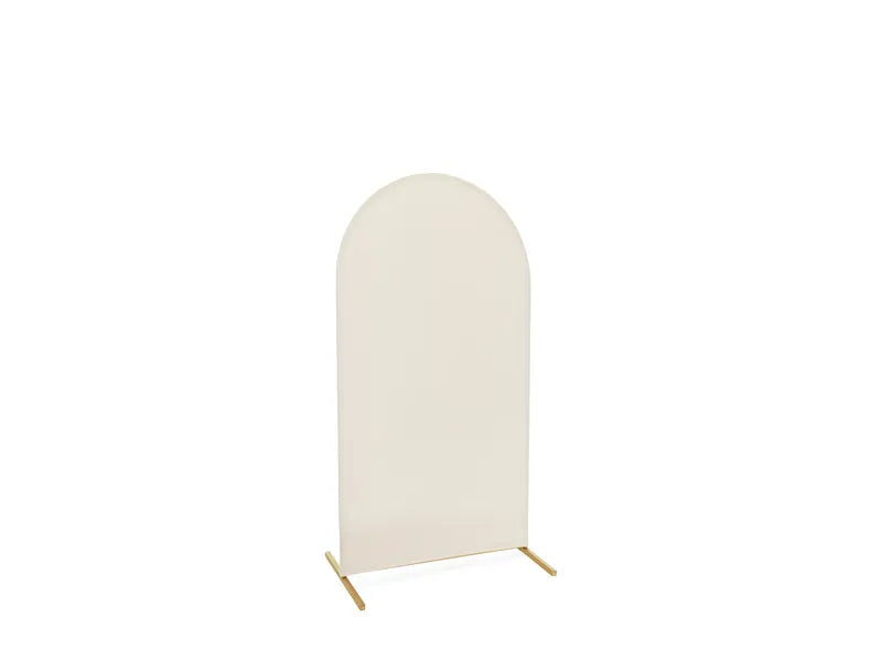 Arco di palloncini per matrimonio beige