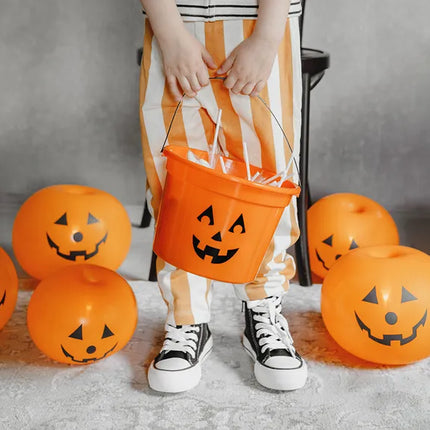 Palloncini di Halloween Zucche arancioni 25 cm 5 pezzi