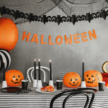 Palloncini di Halloween Zucche arancioni 25 cm 5 pezzi