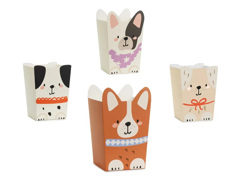 Ciotole per popcorn per cani 6 pz