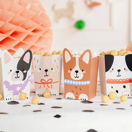 Ciotole per popcorn per cani 12,5 cm 6 pezzi