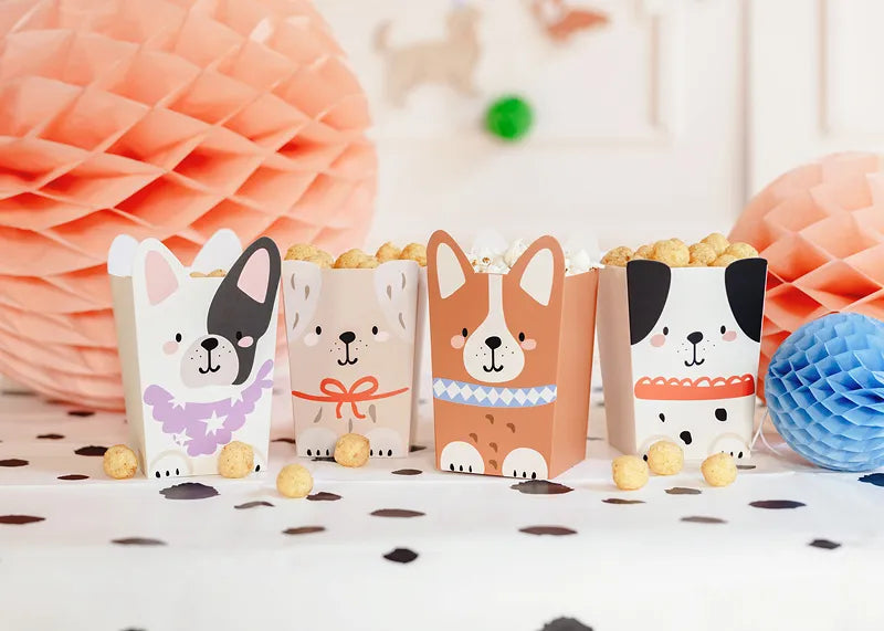 Ciotole per popcorn per cani 6 pz