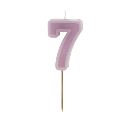 Candela 7 anni Candela 10 cm