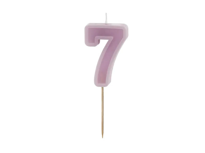 Candela 7 anni Candela 10 cm