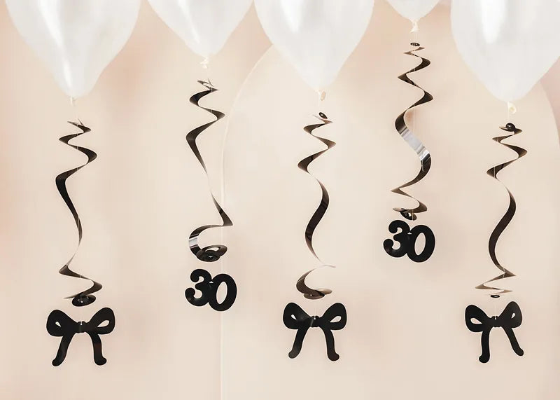 30 Anni Decorazione appesa 50cm 5pz