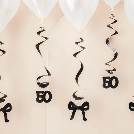 50 Anni Decorazione appesa 50cm 5pz
