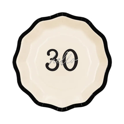 Piatti 30 anni 18cm 6pz