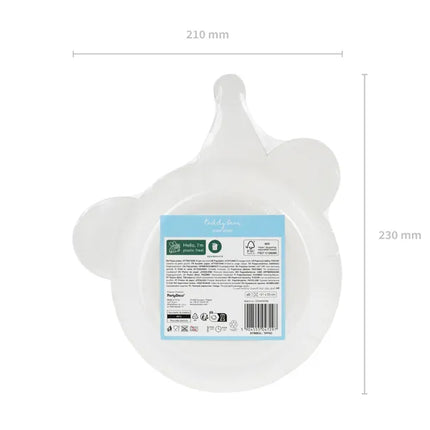 Piatti orso 21cm 6pz