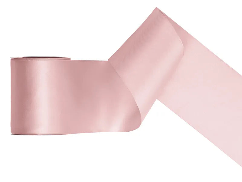 Nastro di raso rosa chiaro 25m